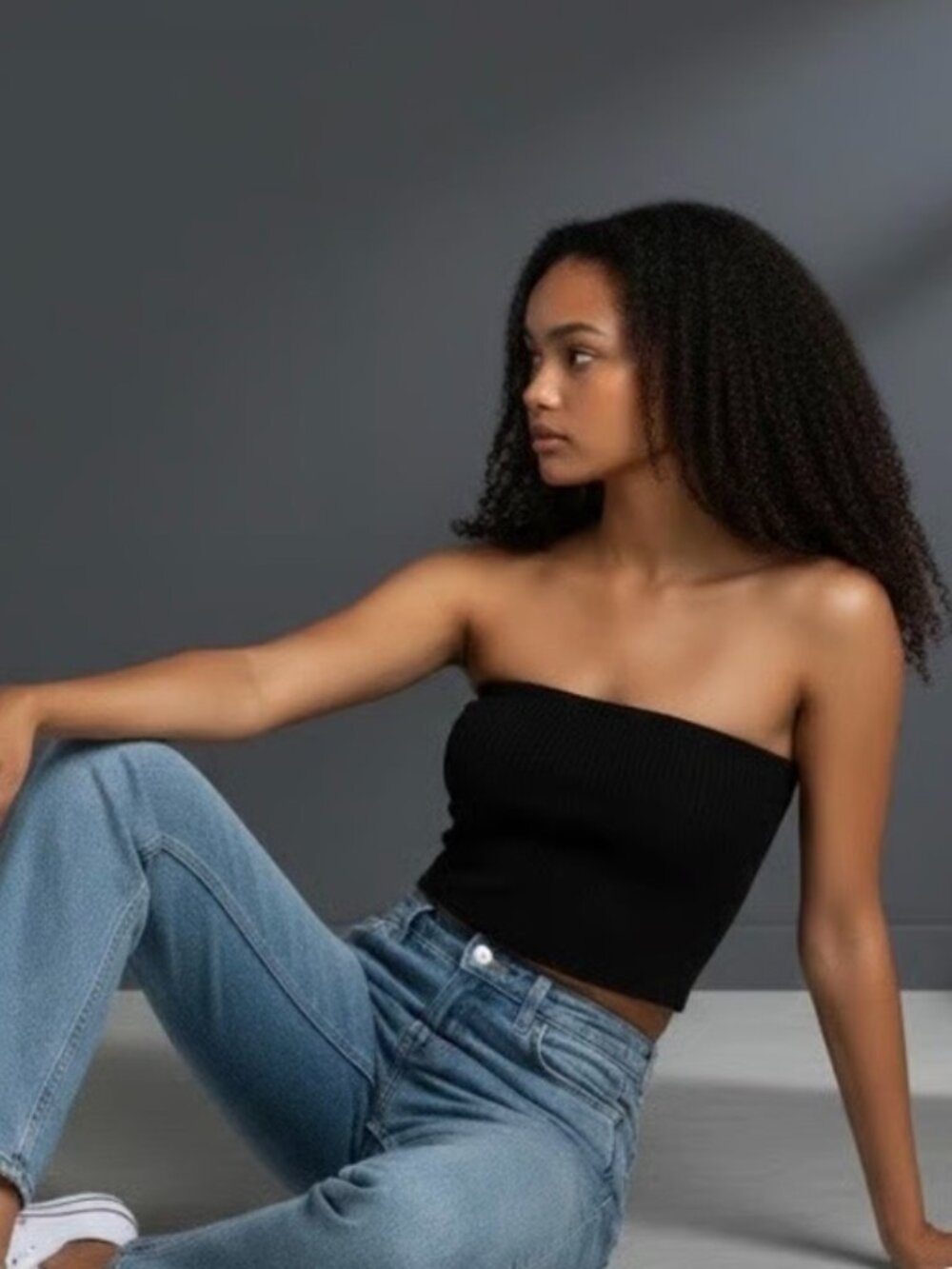 Urban Outfitters  Black Tube Top-Size Medium